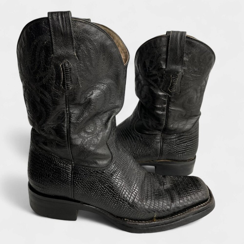 Black Western Cowboy Boots